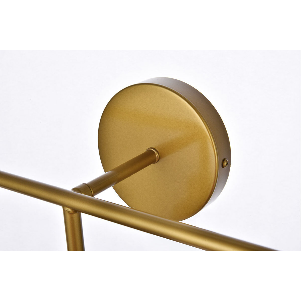 Hanson 3 Light 28 inch Brass Bath Sconce Wall Light