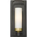 Aideen 1 Light 4.5 inch Bronze Gold Wall Sconce Wall Light