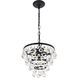 Kora 3 Light 13 inch Black Pendant Ceiling Light