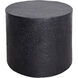 Aulo 19 X 19 inch Black Side Table