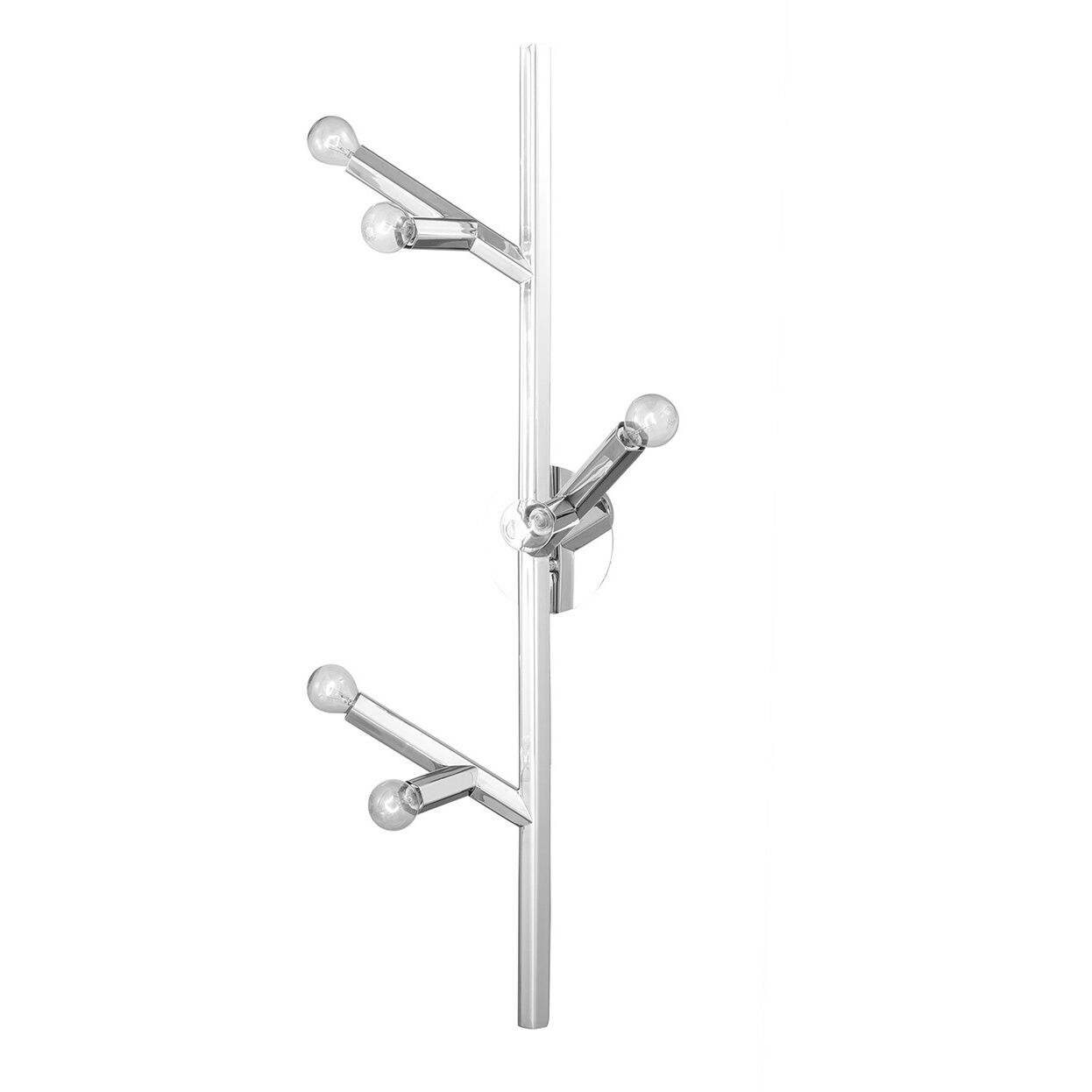 Oaks Wall Sconce Wall Light in Polished Nickel