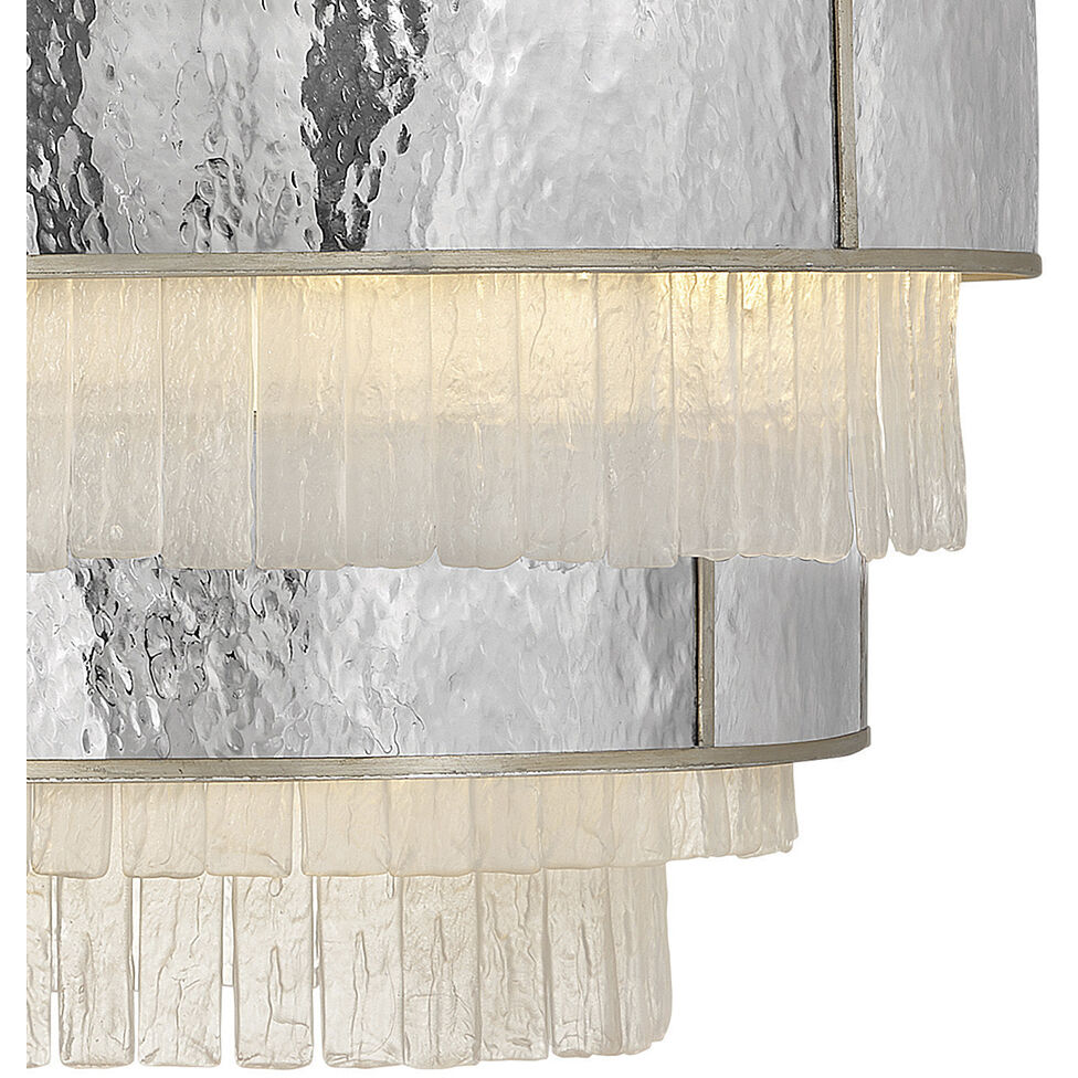 Reverie LED 32 inch Champagne Gold Chandelier Ceiling Light