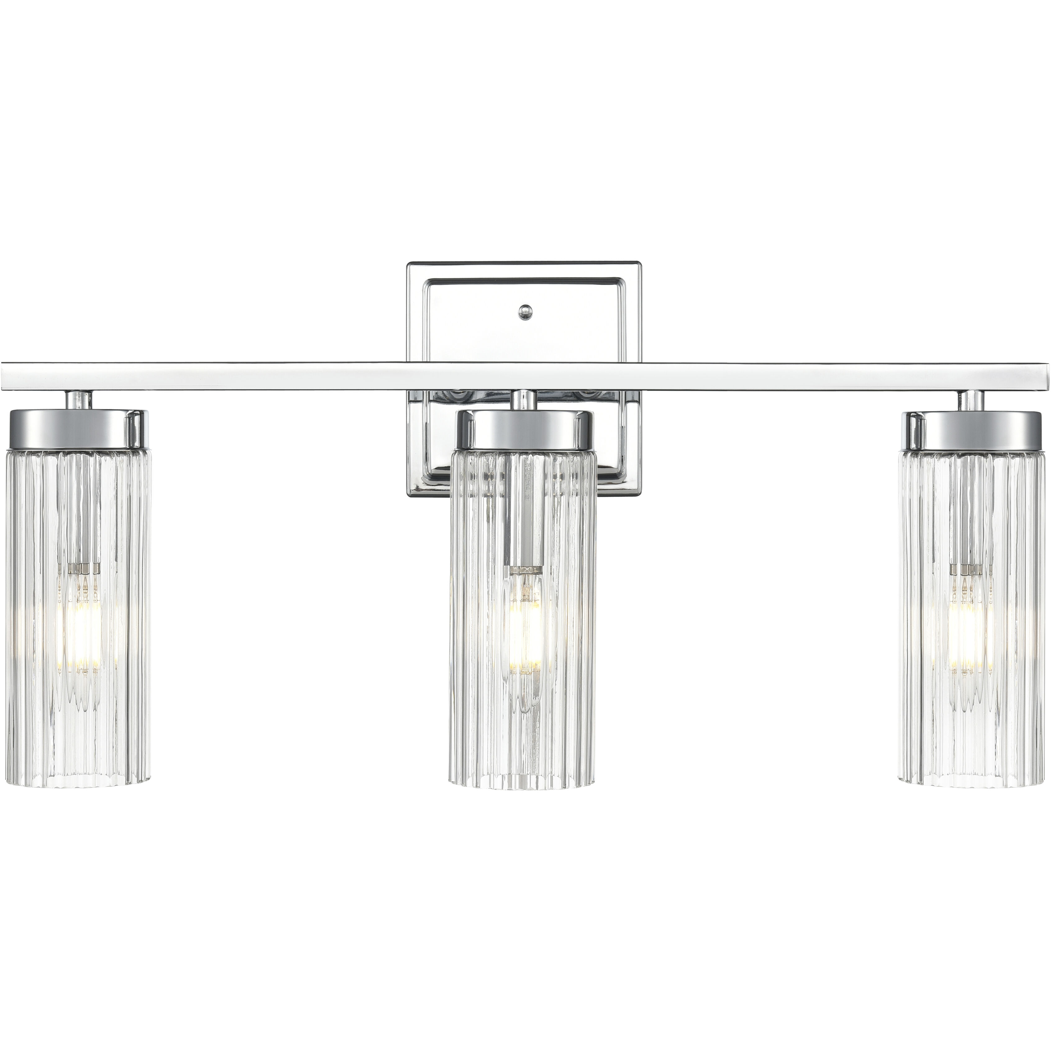 Iversen 3 Light 21 inch Polished Chrome Bathroom Vanity Light Wall Light