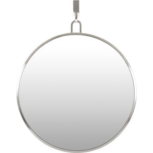 Stopwatch 32 X 30 inch Brushed Nickel Accent Mirror