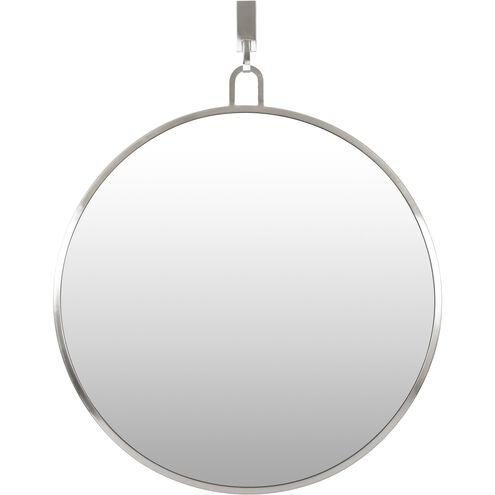 Stopwatch 32 X 30 inch Brushed Nickel Accent Mirror