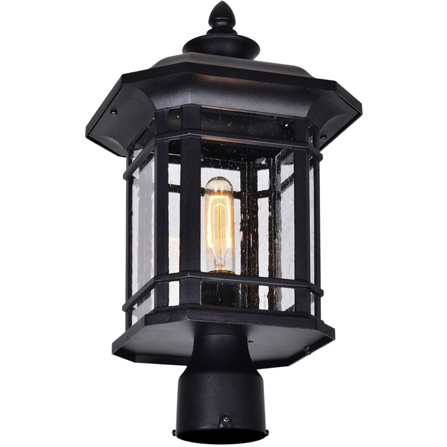 Blackburn 1 Light 18 inch Black Outdoor Lantern Head
