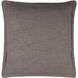 Thurman 18 X 18 inch Charcoal Accent Pillow