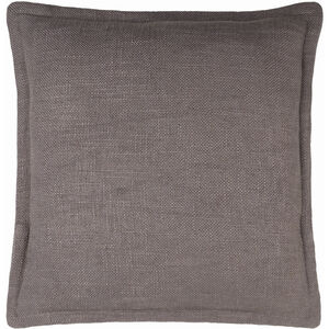 Thurman 20 X 20 inch Charcoal Accent Pillow