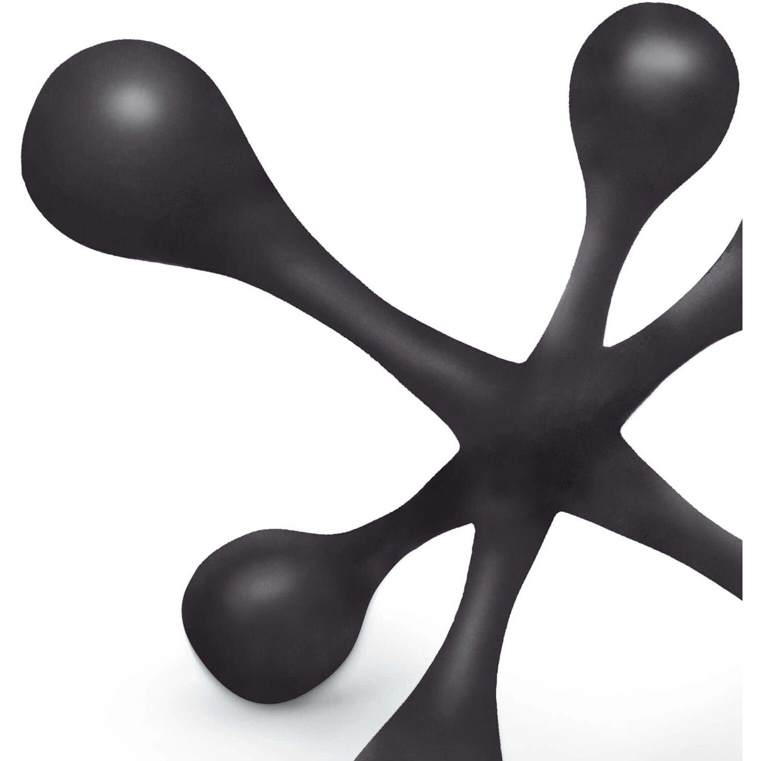 Modern Jack Blackened Zinc Objet, Large