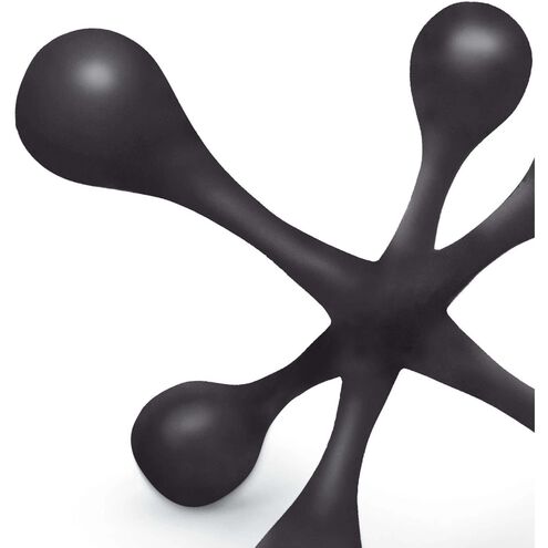 Modern Jack Blackened Zinc Objet, Large