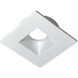 Aaliyah Matte Powder White Recessed