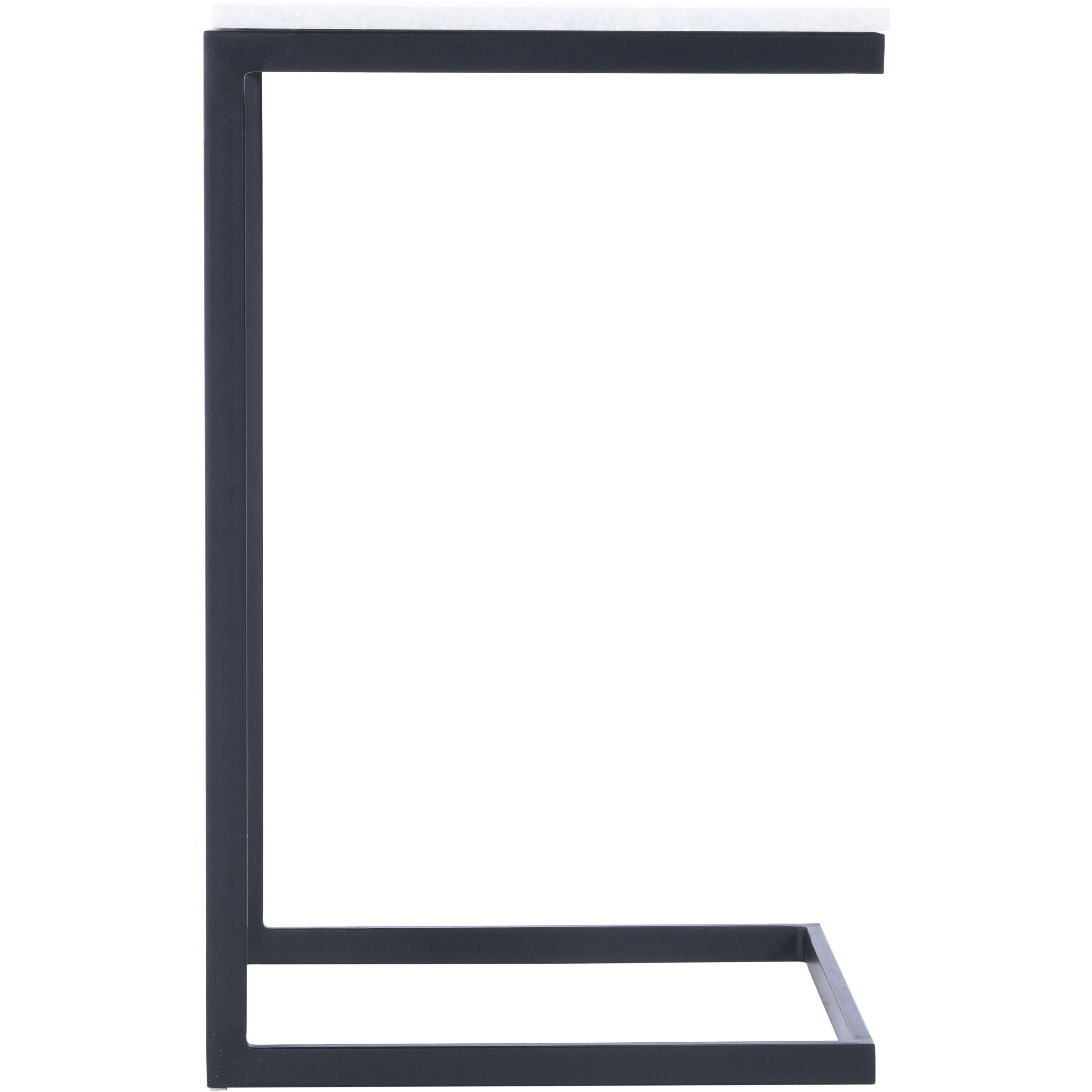 Butler Loft Lawler Black Metal & Marble 24 X 14 inch Black Accent Table