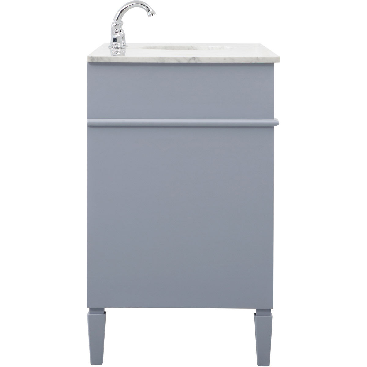 Park Avenue 60 X 21.5 X 35 inch Grey Vanity Sink Set in Gray
