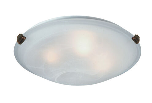 Clip Flush LED 12 inch Brushed Nickel Flush Mount Ceiling Light