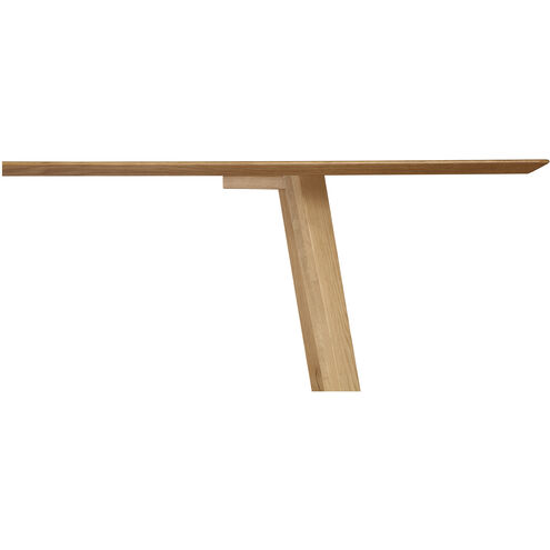 Godenza 70.86 X 35.43 inch Natural Dining Table, Rectangular