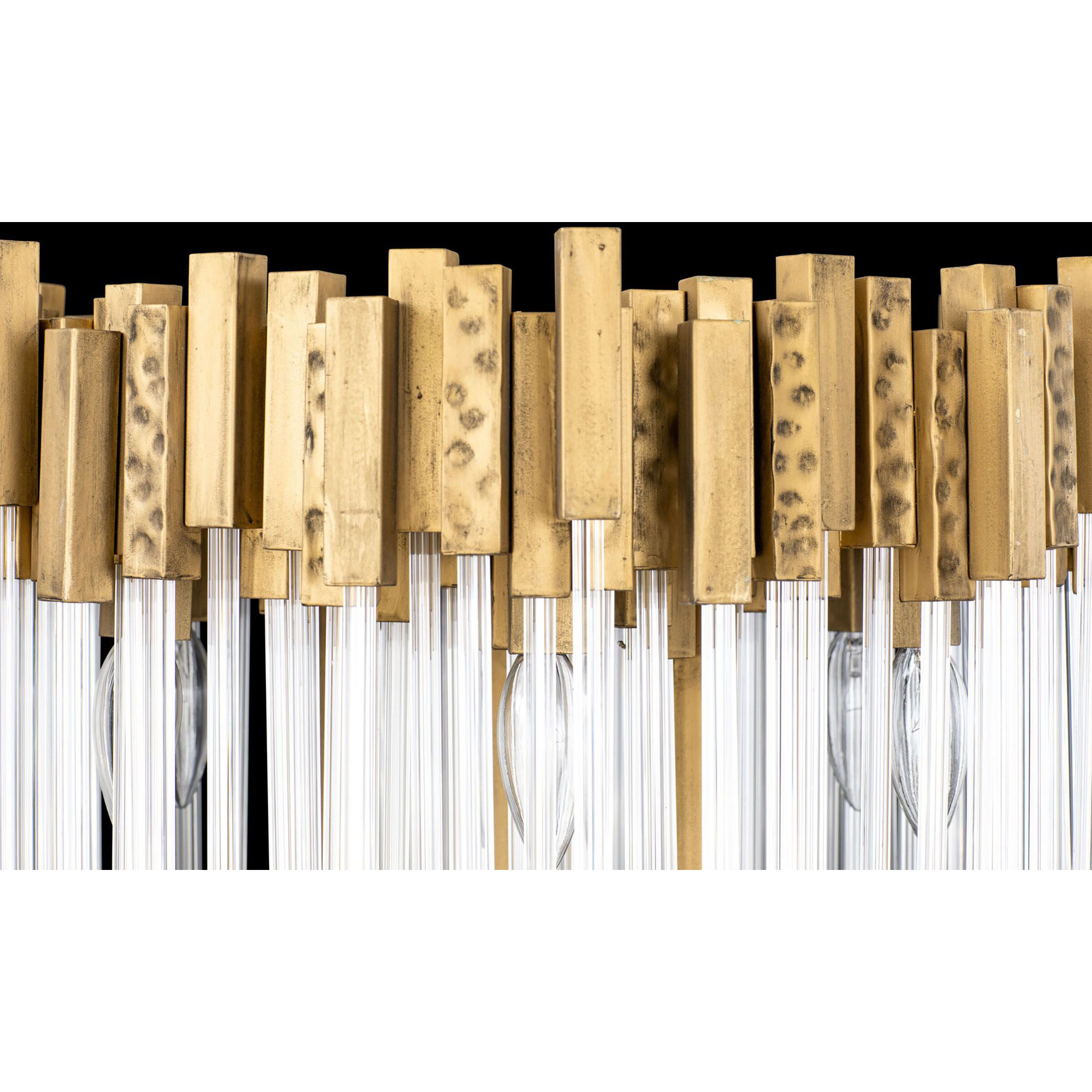 Matrix 68 inch 60 watt Havana Gold Floor Lamp Portable Light