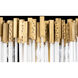 Matrix 68 inch 60 watt Havana Gold Floor Lamp Portable Light