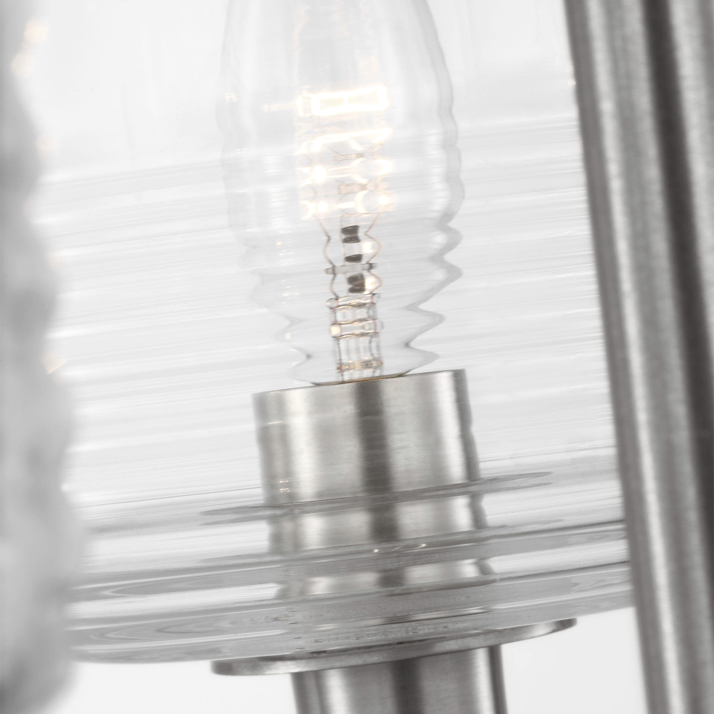 Drew & Jonathan Lochdale 3 Light 17.88 inch Brushed Nickel Chandelier Ceiling Light, Small