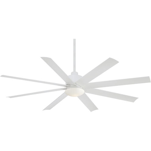 Slipstream 65 inch Flat White Outdoor Ceiling Fan