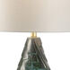 Chelsea House 100.00 watt Verdi/Clear Table Lamp Portable Light