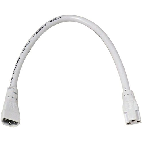 Zeestick 12 inch White Under Cabinet - Utility, Flexible Joiner
