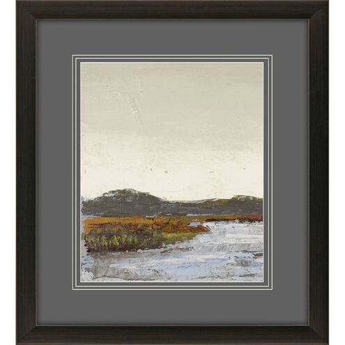 Waterside Collection Gray Framed Art