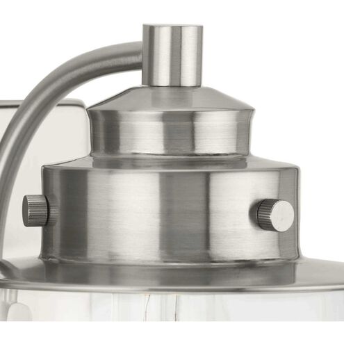 Northlake 1 Light 5.87 inch Brushed Nickel Bath Light Wall Light