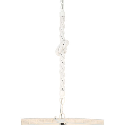 Lodelle 4 Light 24 inch Matte White Pendant Ceiling Light
