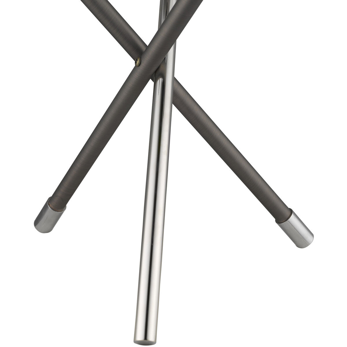 Trend Home 18 inch 100.00 watt Polished Nickel Table Lamp Portable Light