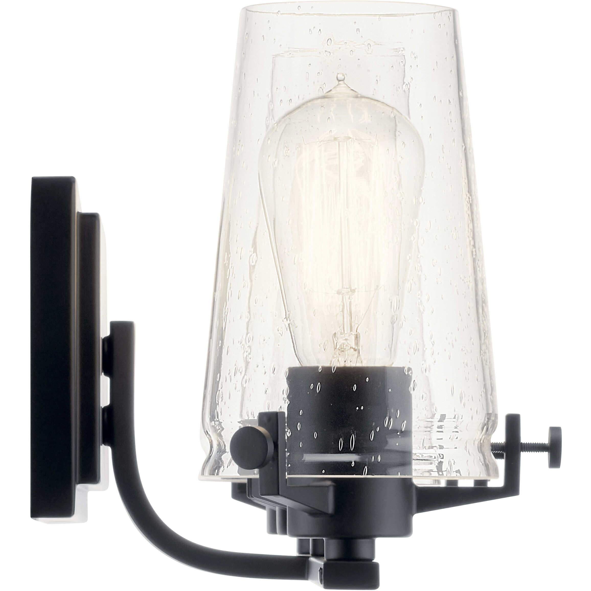 Alton 3 Light 24 inch Black Bath Vanity Light Wall Light
