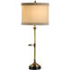 MarketPlace 27 inch 60 watt Antique Patina Table Lamp Portable Light