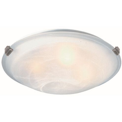 Clip Flush LED 15 inch Brushed Nickel Flush Mount Ceiling Light