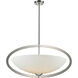 Dione 6 Light 37 inch Polished Nickel Pendant Ceiling Light