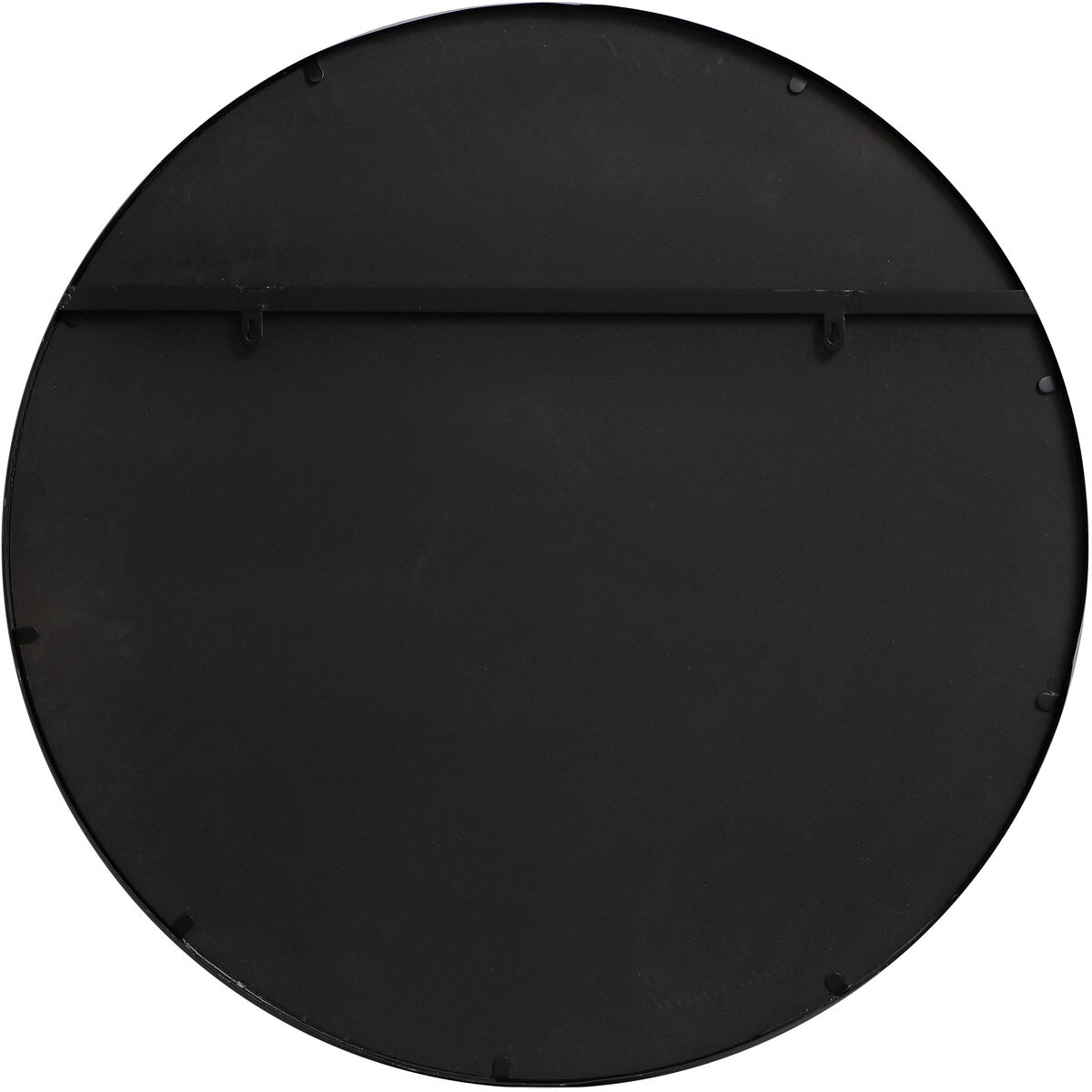 Motif 32 X 32 inch Black Wall Mirror