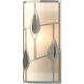 Alison's Leaves 1 Light 7.5 inch Sterling ADA Sconce Wall Light