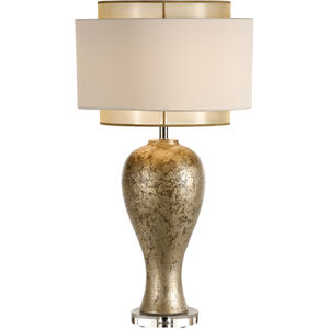 Wildwood 30 inch 100 watt Old Silver Table Lamp Portable Light