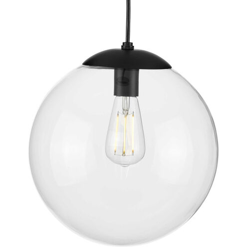 Atwell 1 Light 12 inch Matte Black Pendant Ceiling Light, Large
