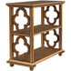 Paloma 2 Shelf 30"W Bookcase in Light Brown