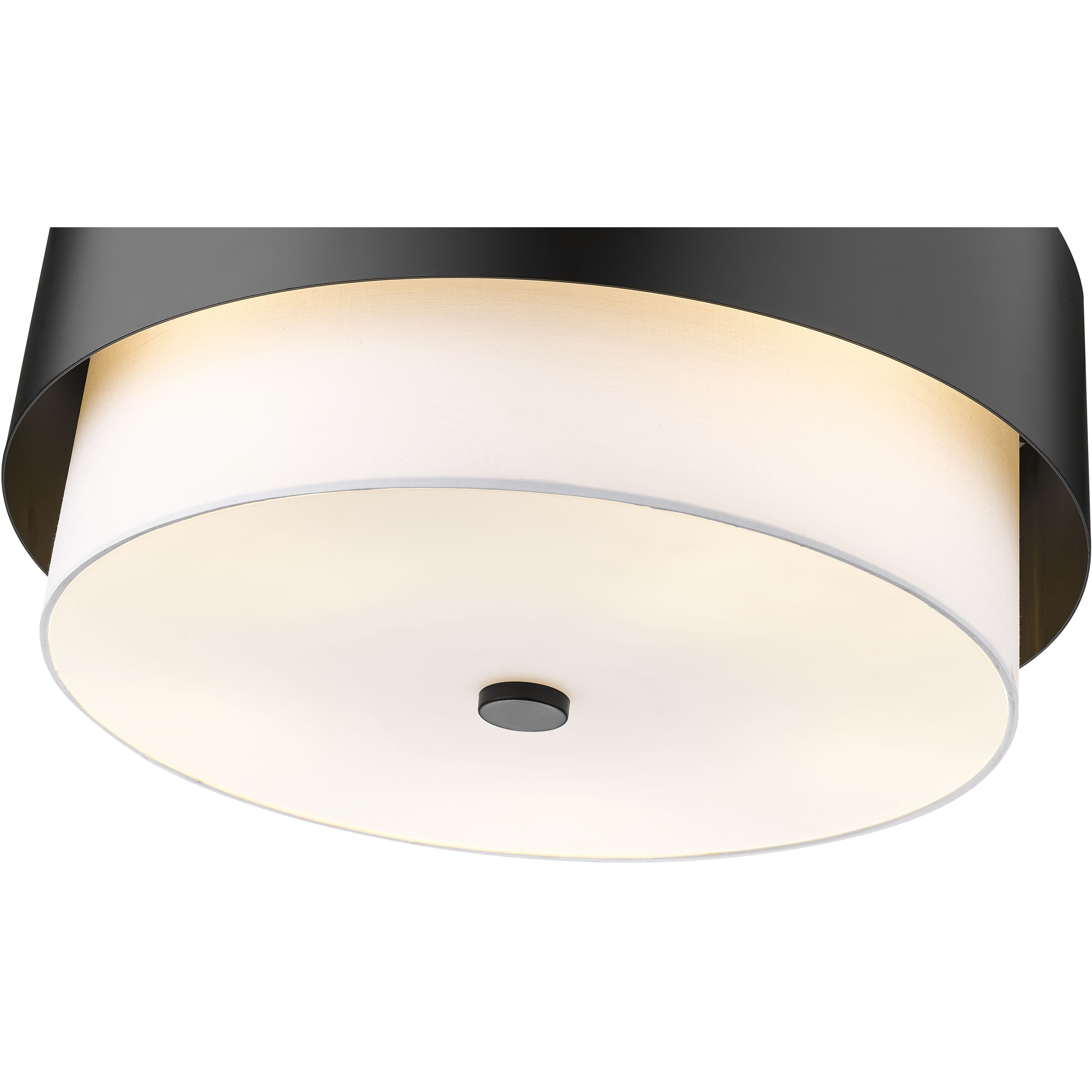 Counterpoint 5 Light 24 inch Matte Black Chandelier Ceiling Light