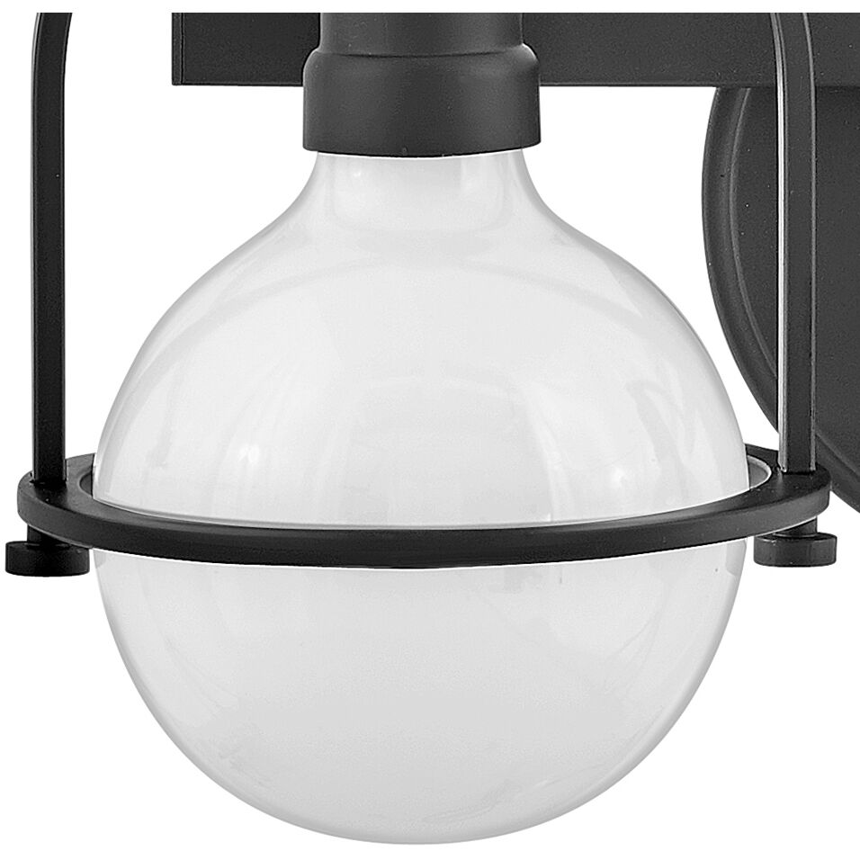 Somerset 2 Light 16 inch Black Vanity Light Wall Light