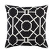 Kingdom 18 X 18 inch Black Pillow Kit, Square