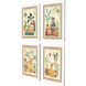 Urban Jungle Dogs Multi and Green and Black and Rust Framed Art