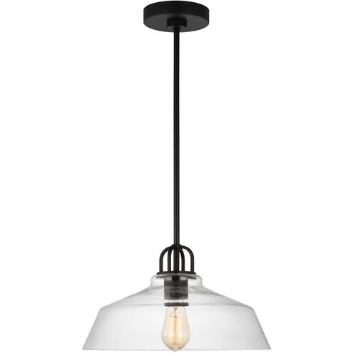 Drew & Jonathan Scott Payton 1 Light 15 inch Midnight Black Pendant Ceiling Light
