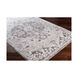 Wanderlust 87 X 63 inch Silver Gray/White/Charcoal Rugs in 5 x 8