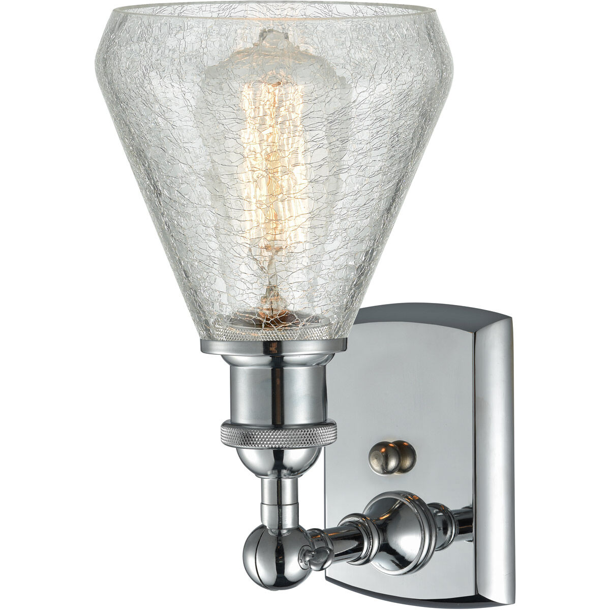 Ballston Conesus 1 Light 6 inch Polished Chrome Sconce Wall Light, Ballston