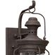Atkins 1 Light 18 inch Heritage Bronze Outdoor Wall Sconce