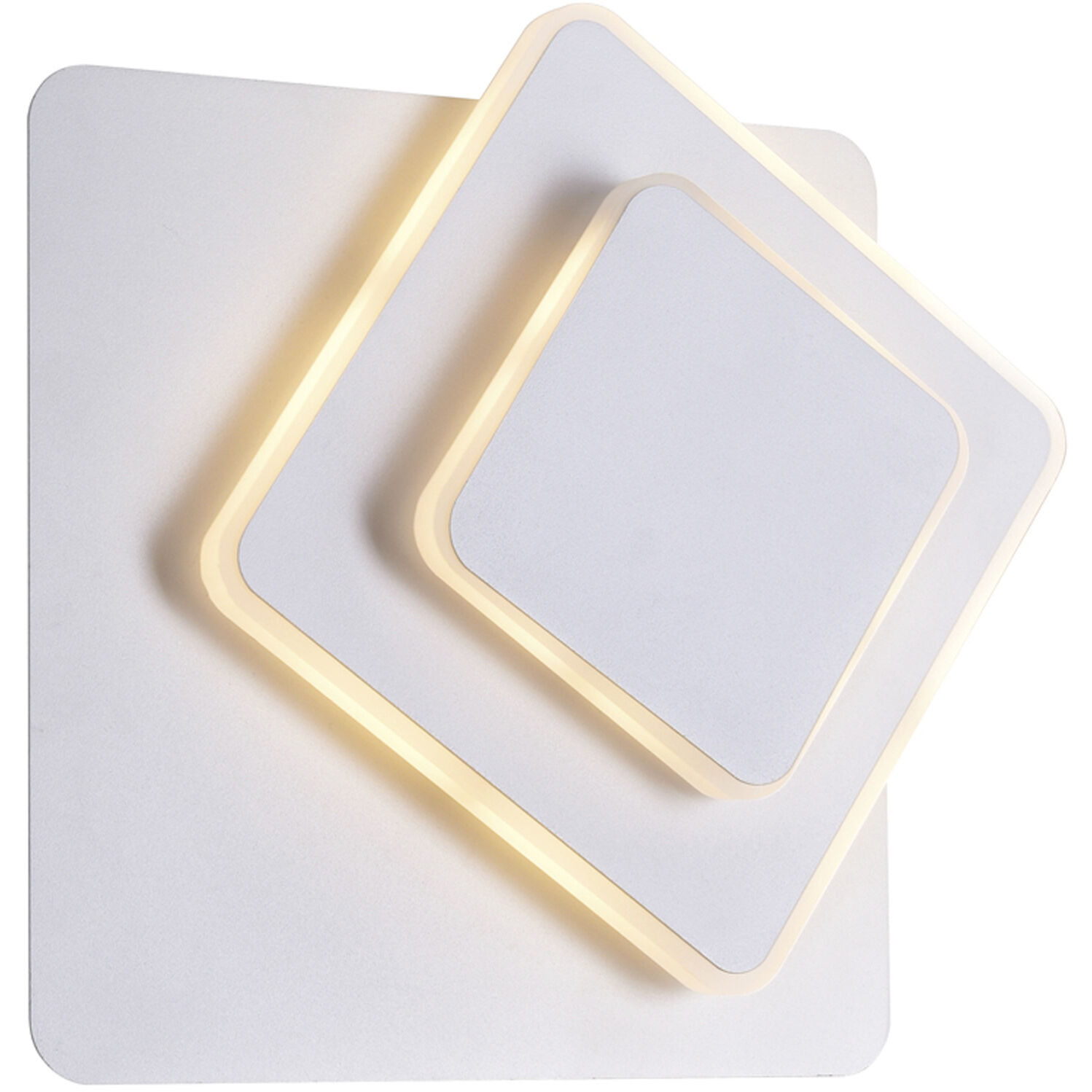 Private I LED 9 inch Matte White Wall Sconce Wall Light