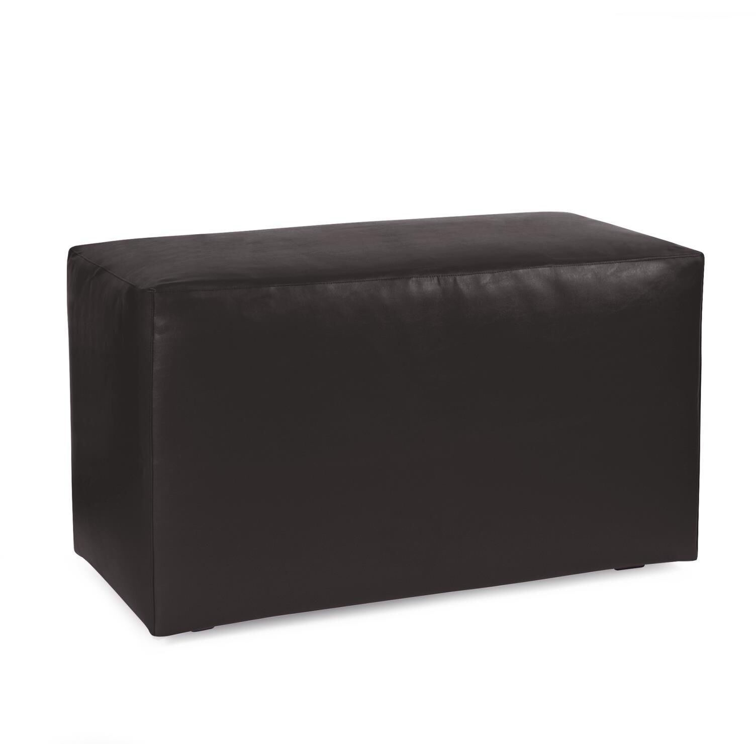 Universal Atlantis Black Outdoor Bench with Slipcover