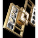 Signature Diamonta LED 3 inch French Gold ADA Wall Sconce Wall Light