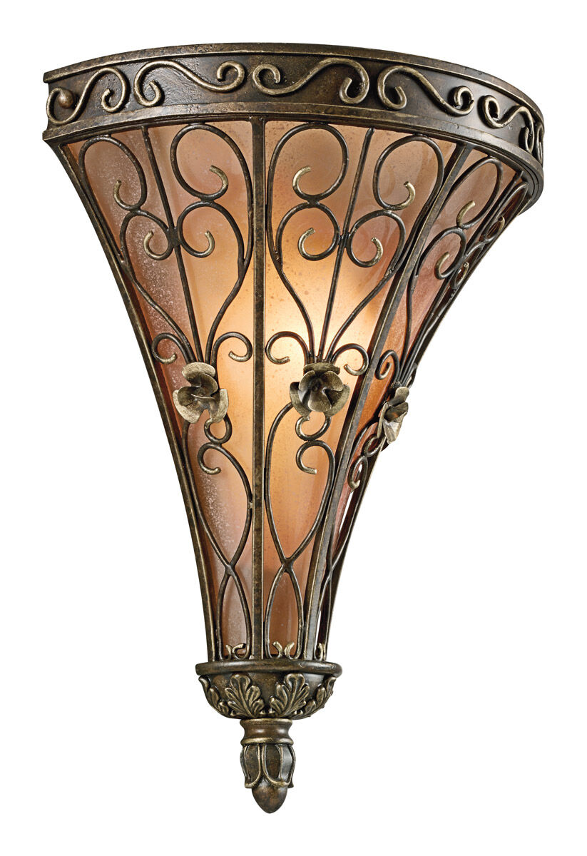 Marchesa 1 Light 13 inch Terrene Bronze Wall Sconce Wall Light